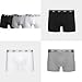 Cristiano Ronaldo Cr7 Boxer 3-Pack Black Underwear Trunk Premium Cotton for Men Brief (X-Large, Black, White & Gray)