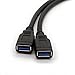 Nightwolf ® Black 16 Inch Single Port USB 3.1 Type C USB-C Female to USB 3.0 Motherboard 19pin Header Y Splitter Cable