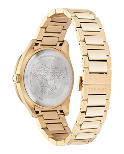 Versace Greca Dome Collection Luxury Mens Watch Timepiece