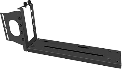 Knadgbft PCI-E Riser GPU Vertical Stand 2/3 Slot Graphics Card Mount RTX RX