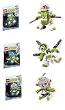 Lego, Mixels Series 4 Bundle Set of Orbitons, Rokit (41527), Niksput (41528), Nurp-Naut (41529)