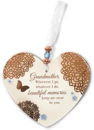 Pavilion Gift Company 19038 Light Your Way Memorial Memories of Grandmother Plaque, 4-Inch