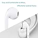 Earphones, Microphone Earbuds Stereo Headphones Noise Isolating Headset Made Fit F o r iPhone 7/7 Plus iPhone8/8Plus iPhone X Earphones,Support All System
