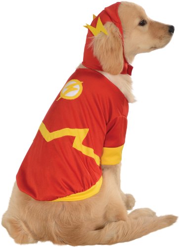 DC Comics Pet Costume, Medium, Flash