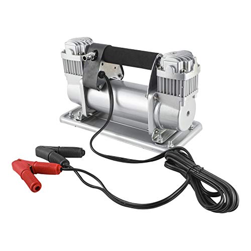 Mrcartool Click Image to Open expanded View Portable Air Compressor, 12v 480W Heavy Duty Air Pump, Tire Inflator 150-200 PSI for Road Vehicles, Trucks, RVs, Bikes and Cars (12V S) - Thumbnail 2