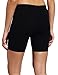 Danskin Women's Essentials Seven Inch Bike Short, Black, Large