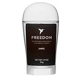 Amber Natural Deodorant Aluminum Free (that REALLY works!) Stay Fresh All Day - For Women & Men - Organic, Healthy, Safe, Non-Toxic - Phthalate, Paraben, Gluten & Cruelty Free