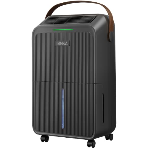 KNKA Deumidificatore Casa Muffa 16L/giorno Grigio Fucile Design Elegante
