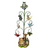 Enesco Jim Shore Heartwood Creek Spring Tree with Ornaments Figurine, 7 Piece