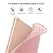 SWEES Compatible with iPad 9.7 2018/2017 Case with Pencil Holder, Shockproof Leather Smart Cover Auto Sleep/Wake with Pencil Cap Holder Compatible for iPad 9.7 inch 6th/5th Generation, Pink Marble