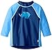 i play. by green sprouts baby boys Three-quarter Sleeve Rashguard rash guard shirts, Navy Rhino, 3T US