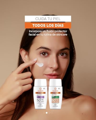 Sunnique - Fluido Facial Reafirmante con Colágeno FPS50+ - 40 ml