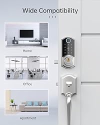 WiFi Door Locks for Front Door : SMONET Remote
