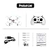 FPVRC Mini Drone K8 2.4G 4CH RTF Nano RC Quadcopter with Headless Mode for Kids