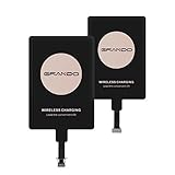 GRANDO iPhone Qi Receiver Magnetic Wireless Charging Receiver for iPhone 7/7 Plus/6/6S/6 Plus/6S Plus/5/5S/5C