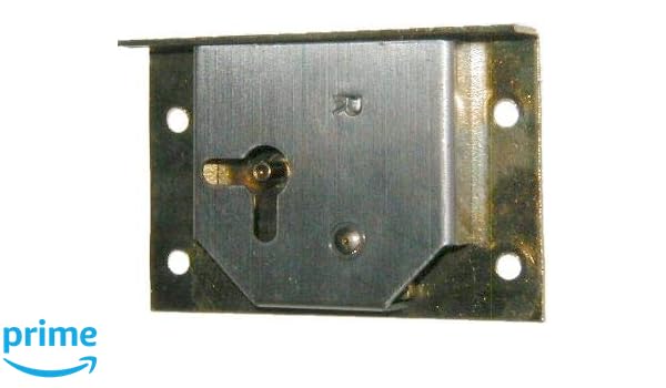 Right Hand Cabinet Door Or Dresser Drawer Brass Plated Half