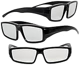 Plastic Solar Eclipse Glasses /w Carry Case | Adult Size | Cool Style and Look | CE and ISO Certified | Safe Solar Viewing – 3 Pack (3 Glasses and 3 Cases)