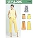 NEW LOOK Patterns Misses' Tunic or Top and Cropped Pants A (8-10-12-14-16-18-20) 6459
