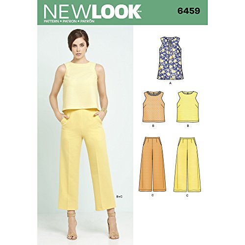 New look patterns misses  tunic or top and cropped pant…