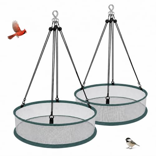 Berrihop Hanging Bird Seed Catcher Tray
