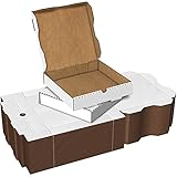 White Cardboard Pizza Boxes, Takeout Containers