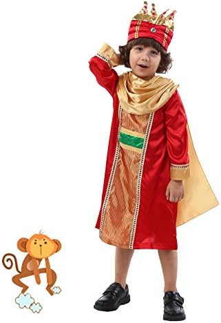 Amazon Co Jp コスプレ衣装 子供服 男の子 キッズ 王子様 アラビアンナイト テーマパーク ハロウィン 衣装 子供 3点セット コスプレ コスチューム ハロウィン キッズ 子ども 衣装 S 赤 ホビー 通販