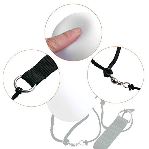 KEPEAK Magic LED Poi Balls Fun Toys for Dances, Camping & Indoor/Outdoor Activities (Pack of 2)