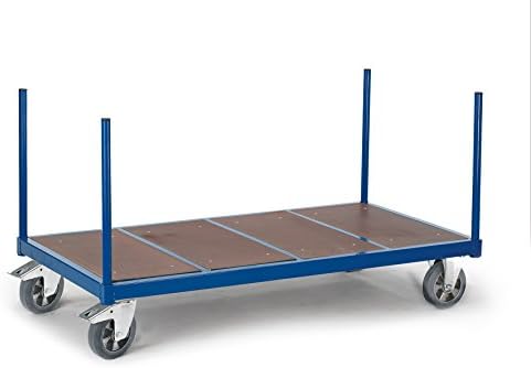 Wheeled Wagon with Wood Base, 02 1242