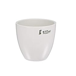 uxcell Porcelain Crucible Cup 100ml for Foundry