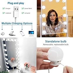 olalunule Led Vanity Lights for Mirror, Hollywood