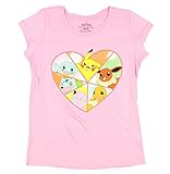 Pokemon Heart Girls' Shirt - 4-16 Years