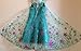 American Vogue ANNA ELSA FROZEN FEVER Girl's Birthday Dress Costume (7-8 Years, Green)