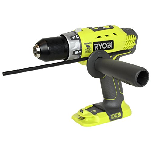Ryobi ONE+ 18V 1/2In HAMMER DRILL/DRIVER High Speed Drilling Soft Grip Handle
