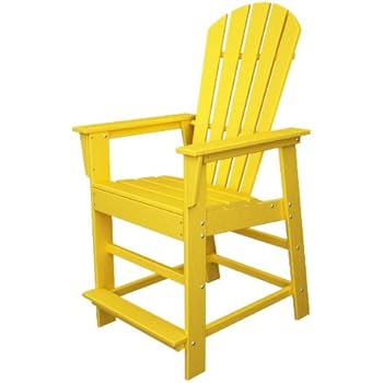 Amazon.com : POLYWOOD SBD24LE South Beach Counter Chair 