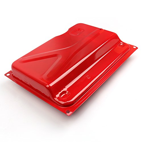 Areyourshop 7 Gallon Generator Fuel Tank Universal Secondary Gas Tank Generator Petcock Filter Gauge Cap
