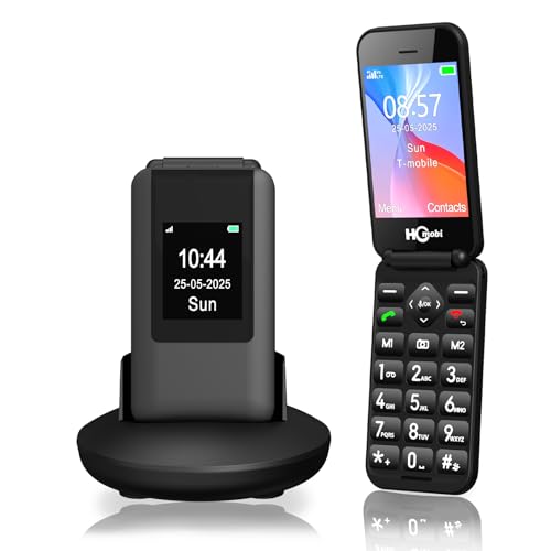 4G Unlocked Basic Flip Phone,Cell Phone for Seniors,2.8+1.5