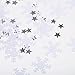 Shappy Snowflake Confetti for Christmas Winter Party Decoration, 60 g/ 2.1 ounce