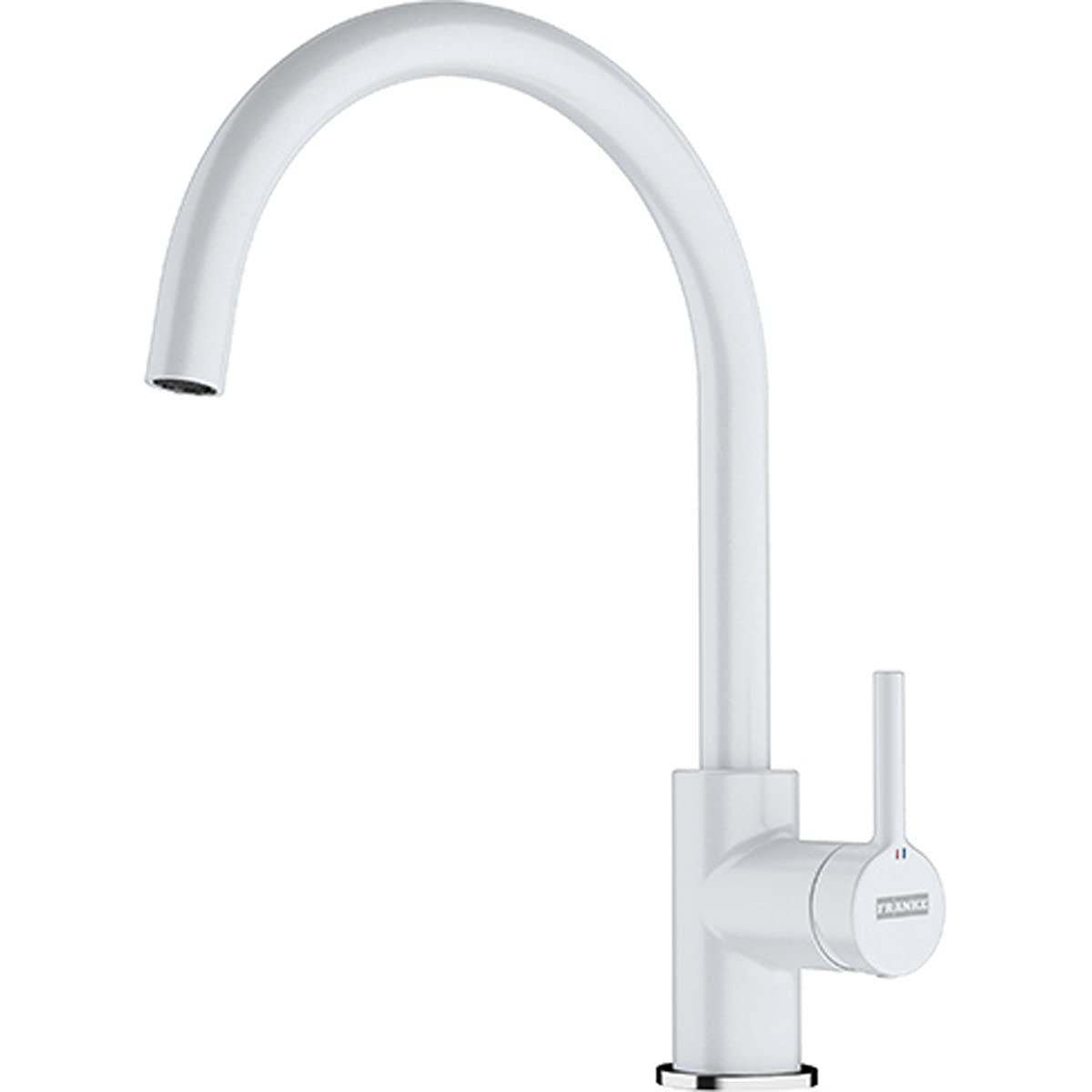 Tap for Kitchen Sinks with Fixed spout from Franke Lina XL - White Polar - 115.0626.024