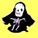 TY Beanie Baby - CREEPERS the Skeleton