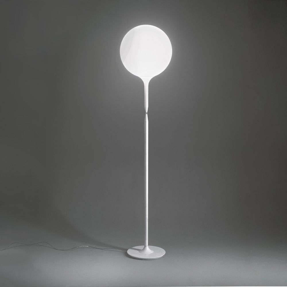 Artemide 1054015A Castore 16-1/2" 1 Light Floor Lamp in White,