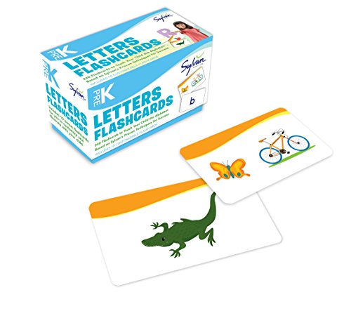 Pre-K Letters Flashcards: 240 Flashcards for Building Better Letter Skills Based on Sylvan's Proven - //medicalbooks.filipinodoctors.org