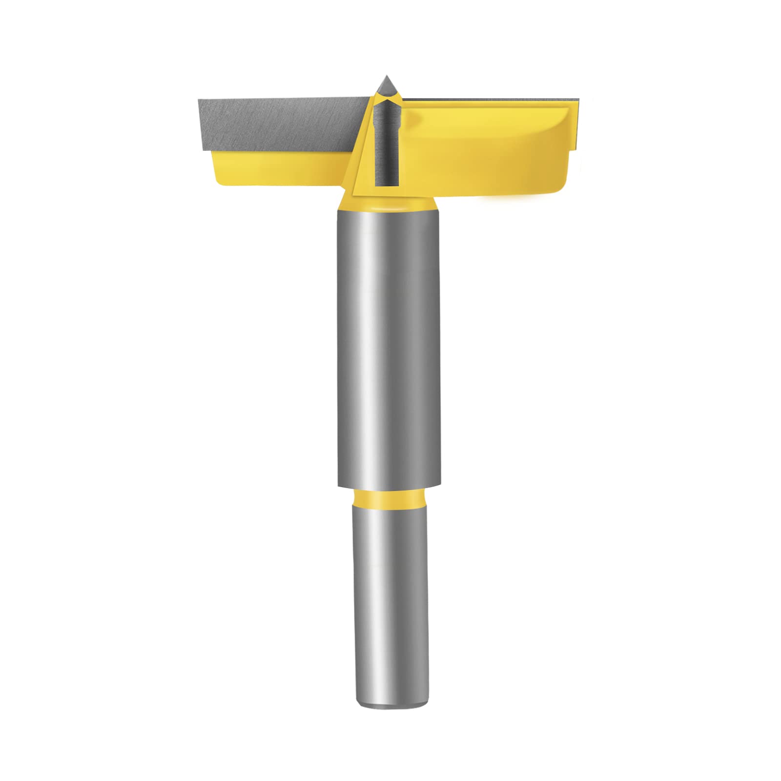 Meccion Carbide Forstner Drill Bit Wood Hole Cutter, Professional Woodworking Hole Saw Boring Bit (53mm) — image 1