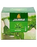 1 Kg. Al Fakher Shisha Molasses - Non Tobacco Mint Flavour Hookah Water Pipe Sold by SuperStore77 with Trademark Charcoal