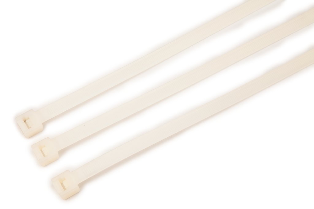 3M 200A-C Scotchflex FS 200 A-C Cable Ties, 2.5mm x 200mm, Transparent