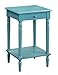 Convenience Concepts French Country End Table, Blue