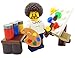 LEGO Hippie Artist with Easel, Paint, & Paintbrush Toy - Custom Painter Minifigure