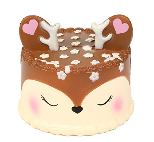 Aolige squishies slow rising jumbo kawaii cute deer cak…