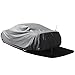 OxGord 4-Layer Full Car Covers for Automobiles - Large Indoor/Outdoor Full Cover with UV Protection Fabric - Universal Indoor and Outdoor Ready-Fit/Semi Glove Fit - Fits up to 216 Inches