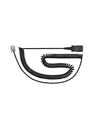 dailyheadset RJ9 Mono Micrófono con cancelación de ruido auriculares móvil compatible con Grandstream Yealink Snom Huawei Business Oficina Teléfono IP