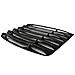 Windshiled Louver Compatible With 2003-2008 Nissan 350Z | IKON Style Matte Black ABS Plastic Rear Window Slotted Louver Sun Shade Cover by IKON MOTORSPORTS | 2004 2005 2006 2007